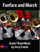 Fanfare and March Concert Band sheet music cover